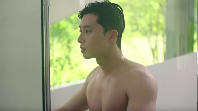 Hoá ra “chủ tịch” Park Seo Joon cực nghiện khoe 6 múi trên màn ảnh, múi nào múi nấy siêu to siêu khổng lồ? - Ảnh 7.