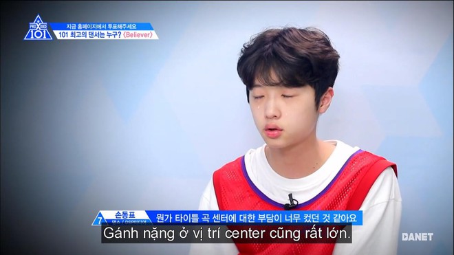 Center bài hát chủ đề Produce X 101 nức nở vì sợ không được debut - Ảnh 3.