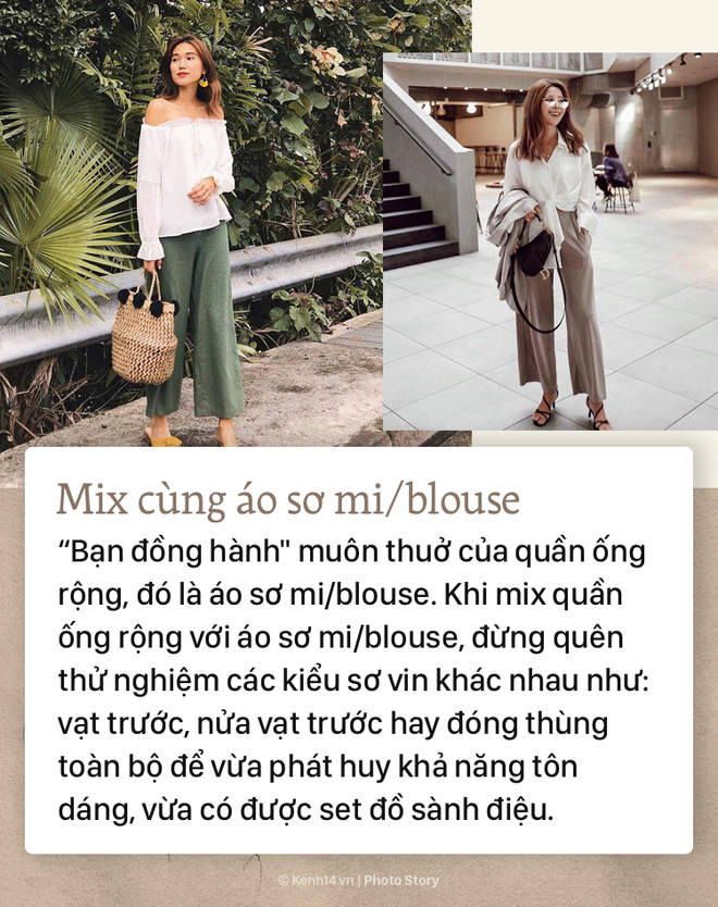 Mix quần ống rộng theo 4 cách sau thì đảm bảo chuẩn không cần chỉnh - Ảnh 5.