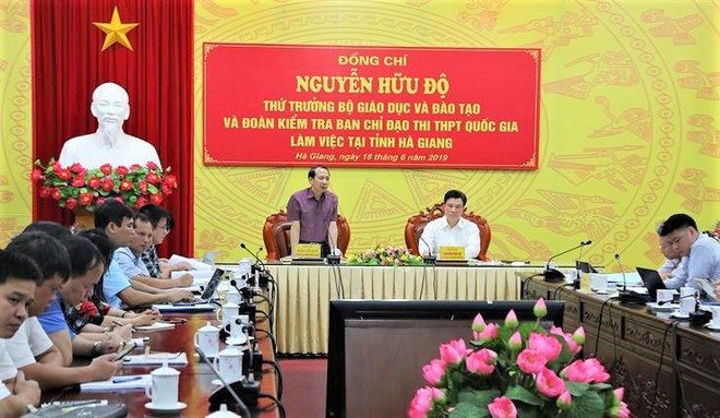Dính gian lận, thi THPT quốc gia 2019 ở Hà Giang có gì mới? - Ảnh 1.