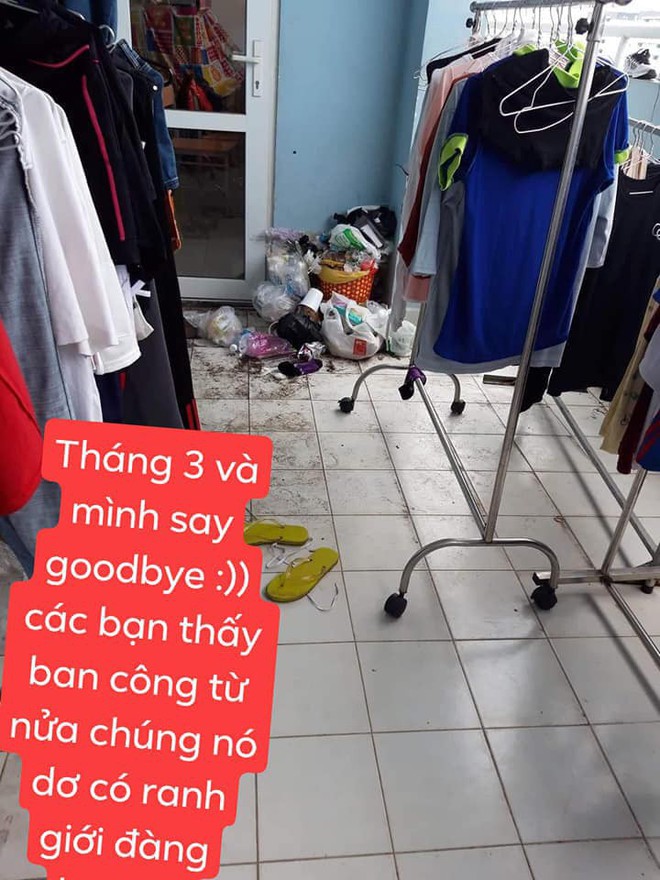 Nguyên phòng gái xinh ra đường nước hoa lồng lộn, về nhà thì rác chất đầy cửa khiến dân mạng ngán ngẩm - Ảnh 3.