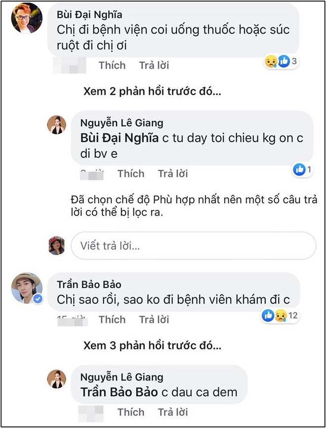 Lê Giang bị ngộ độc thức ăn, hiện tại sức khỏe vẫn chưa ổn định khiến nhiều đồng nghiệp lo lắng - Ảnh 2.