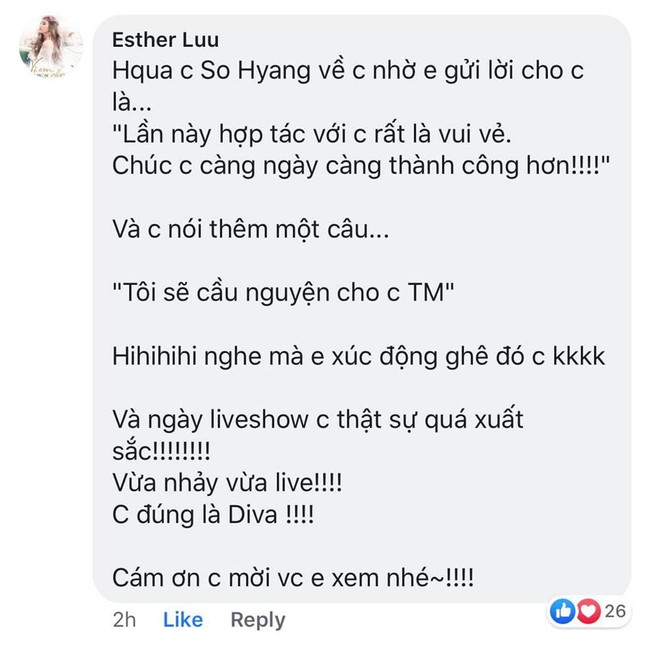 Hậu ồn ào can thiệp âm thanh khi song ca với So Hyang, phía Thu Minh tung phản hồi của Diva Hàn Quốc sau đêm diễn - Ảnh 1.