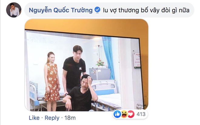 Đáng yêu như Quốc Trường: Lo lắng an ủi cho Thư xính lao từ trong phim ra đến ngoài đời, cũng không quên tự khen chính mình - Ảnh 3.