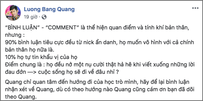 Bị tình cũ Ngân 98 tố ngoại tình tại nhà, Lương Bằng Quang liên tục có phản ứng gây tranh cãi - Ảnh 3.