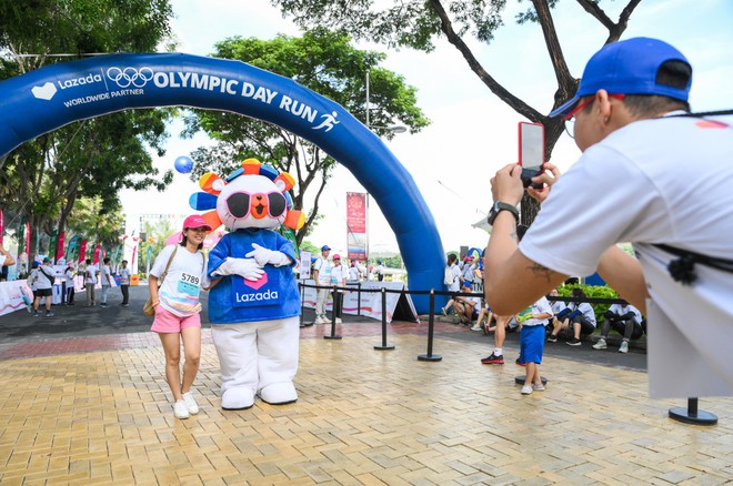 Lazada tổ chức Olympic Day Run, công bố là đối tác của Olympic trong 9 năm tới - Ảnh 4.