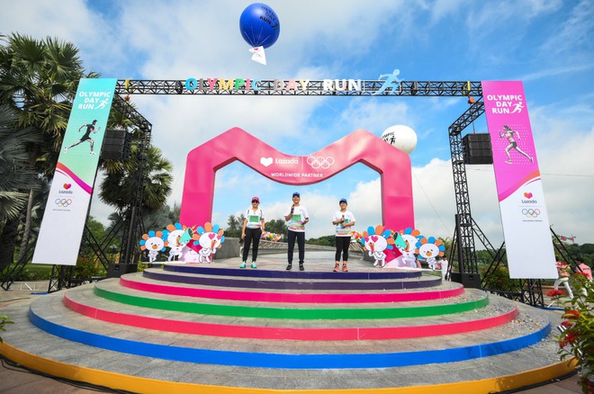 Lazada tổ chức Olympic Day Run, công bố là đối tác của Olympic trong 9 năm tới - Ảnh 6.