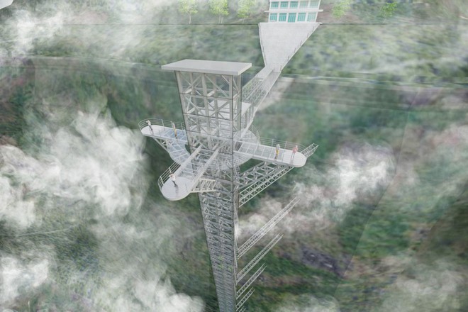 Hot: Cầu kính cao 500m treo vách núi gần Sa Pa có tên cầu kính Rồng Mây sẽ mở bán vé vào tháng 7 này - Ảnh 4.