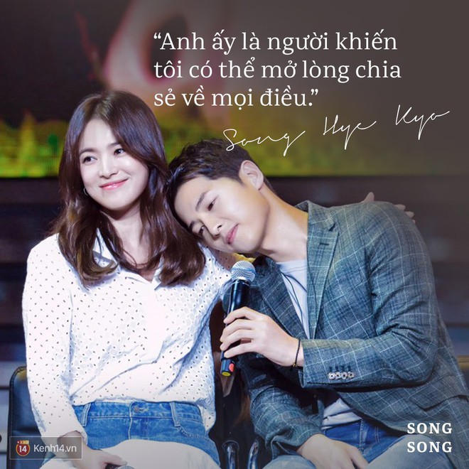 Loạt câu nói ngôn tình của Song Joong Ki và Song Hye Kyo: Bao lời hứa bên nhau trọn đời nay còn đâu? - Ảnh 12.