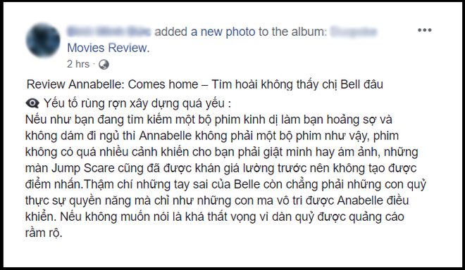 Khán giả Việt ngán ngẩm với Annabelle: Chỉ mong ai đó độ búp bê ma cho xong - Ảnh 5.