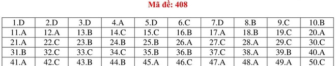 Đáp án thi môn Tiếng Anh THPT quốc gia 2019 (tất cả mã đề) - Ảnh 8.