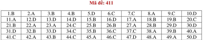 Đáp án thi môn Tiếng Anh THPT quốc gia 2019 (tất cả mã đề) - Ảnh 11.