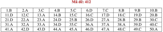 Đáp án thi môn Tiếng Anh THPT quốc gia 2019 (tất cả mã đề) - Ảnh 12.