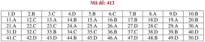 Đáp án thi môn Tiếng Anh THPT quốc gia 2019 (tất cả mã đề) - Ảnh 13.