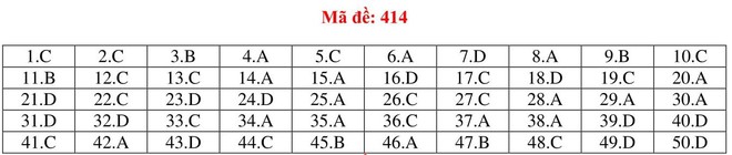 Đáp án thi môn Tiếng Anh THPT quốc gia 2019 (tất cả mã đề) - Ảnh 14.