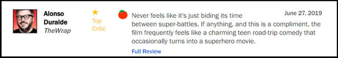 Review đầu tiên Spider-Man: Far From Home toàn mưa lời khen, thậm chí được chọn là phần Nhện hay nhất lịch sử! - Ảnh 8.
