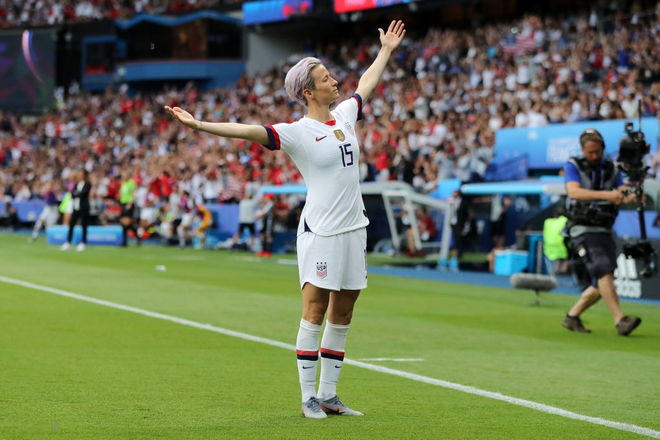 Captain America phi&ecirc;n bản nữ ghi cả 2 b&agrave;n loại chủ nh&agrave; Ph&aacute;p ở tứ kết World Cup 2019 - Ảnh 5.