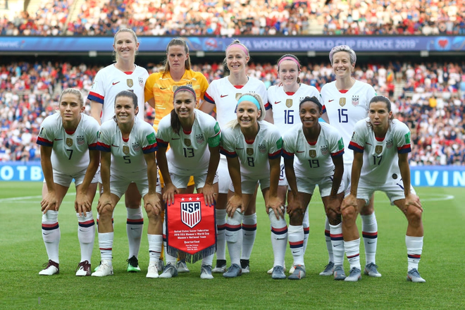 Captain America phi&ecirc;n bản nữ ghi cả 2 b&agrave;n loại chủ nh&agrave; Ph&aacute;p ở tứ kết World Cup 2019 - Ảnh 1.