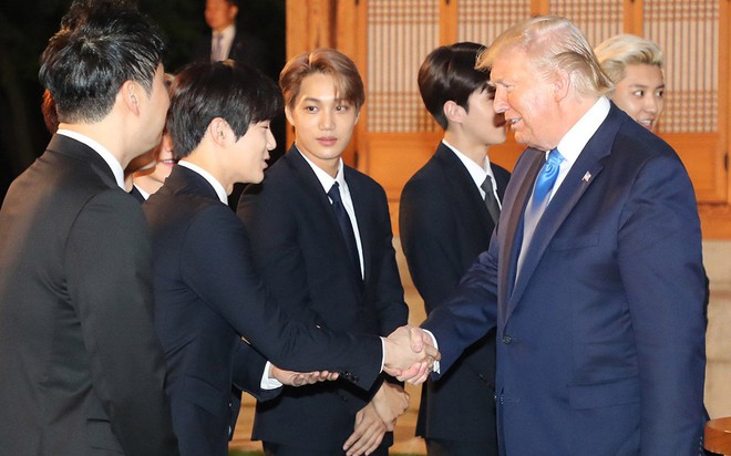 EXO gây náo loạn khi đến dự tiệc cùng Tổng thống Mỹ và Tổng thống Hàn tại Nhà Xanh: Visual quá đỉnh! - Ảnh 5.