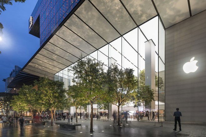 Chất lừ với Apple Store thứ 2 ở Singapore: Đặt ở sân bay mà cứ ngỡ lạc vào rừng tiên trong phim ảnh - Ảnh 1.