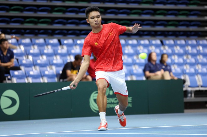 Quần vợt Việt Nam vô địch Davis Cup, thăng hạng lên nhóm II châu Á - Thái Bình Dương - Ảnh 1.