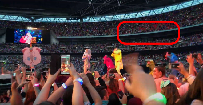Trước BTS, Taylor Swift cũng từng mạnh miệng tuyên bố sold-out Wembley, những bức ảnh này chứng minh điều ngược lại! - Ảnh 4.