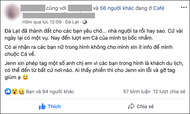 X&ocirc;n xao th&ocirc;ng tin nữ du kh&aacute;ch &ocirc;m nhầm ch&oacute; tại qu&aacute;n cafe ở Đ&agrave; Lạt v&agrave; sự thật bất ngờ - Ảnh 1.