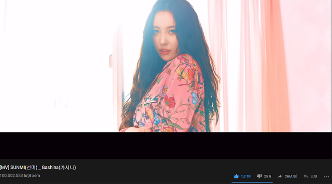 Thêm nữ nghệ sĩ solo nhập hội 100 triệu view YouTube sau HyunA, Taeyeon, IU, Jennie và người ấy là ai? - Ảnh 1.