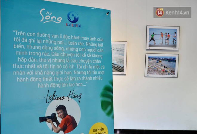 Ma nơ canh treo đầy rác thải nhựa tại triển lãm Hãy cứu biển của nhiếp ảnh gia Lekima Hùng - Ảnh 8.