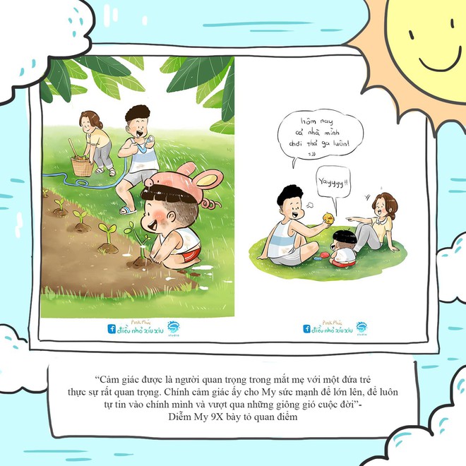 Bộ tranh &ldquo;Ba mẹ ơi nh&igrave;n con đi&rdquo;: B&eacute; sẽ ra sao khi bị chiếc điện thoại gi&agrave;nh lấy ba mẹ? - Ảnh 5.