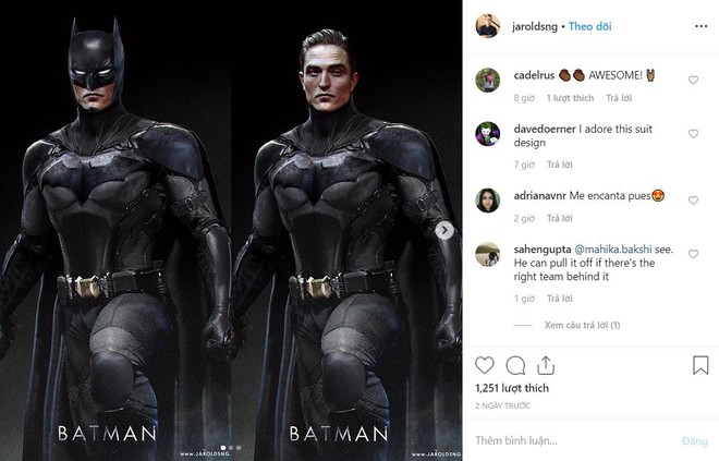 Mới thử lên đồ giáp dơi chút nhẹ, chàng Batman mới Robert Pattinson đã đẹp trai ngầu lòi thế này rồi! - Ảnh 4.