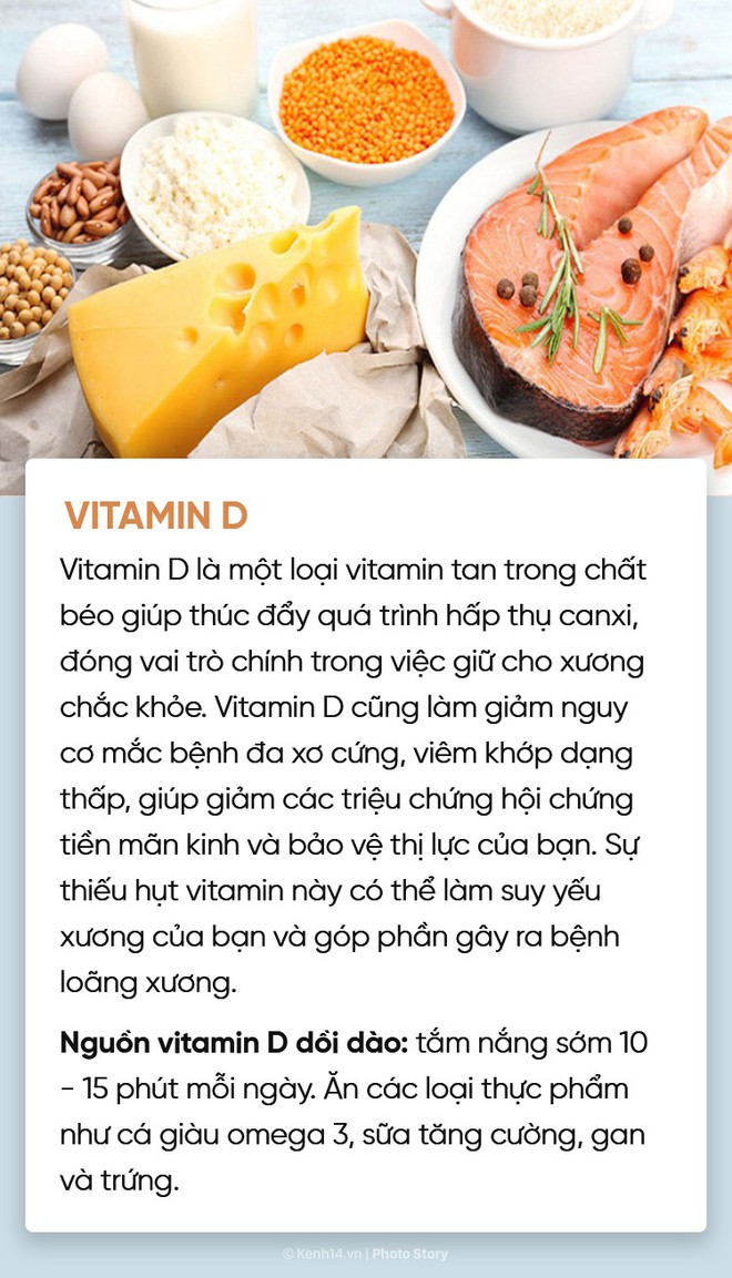 Hội chị em muốn xinh đẹp, khoẻ mạnh, thông minh đừng quên bổ sung đủ 10 loại vitamin này - Ảnh 9.