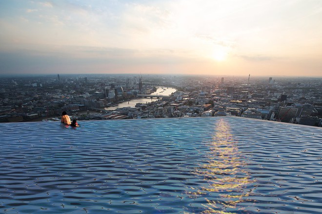 Bể bơi vô cực 360 độ đầu tiên trên thế giới sắp được xây dựng và ra mắt tại London - Ảnh 3.