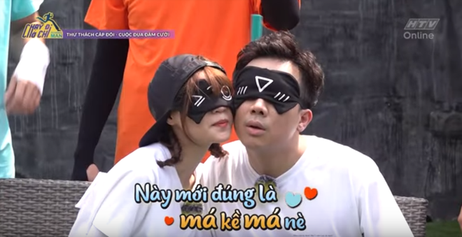 Running Man: BB Trần - Trương Thế Vinh môi chạm môi khiến cả làng hú hét - Ảnh 8.