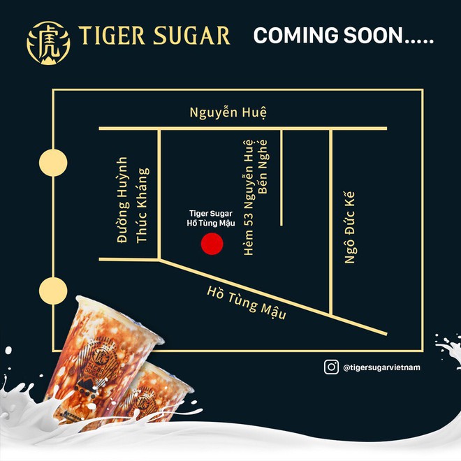 Tr&agrave; sữa Tiger Sugar khai trương cửa h&agrave;ng tại Việt Nam, tung nhiều ưu đ&atilde;i cho kh&aacute;ch h&agrave;ng - Ảnh 3.