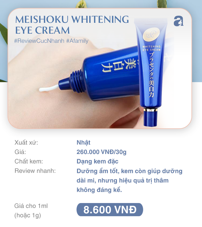 Review nhanh 10 lọ kem mắt: Gi&aacute; chỉ từ 150k nhưng bất ngờ nhất l&agrave; loại đắt chưa chắc tốt hơn loại rẻ - Ảnh 6.