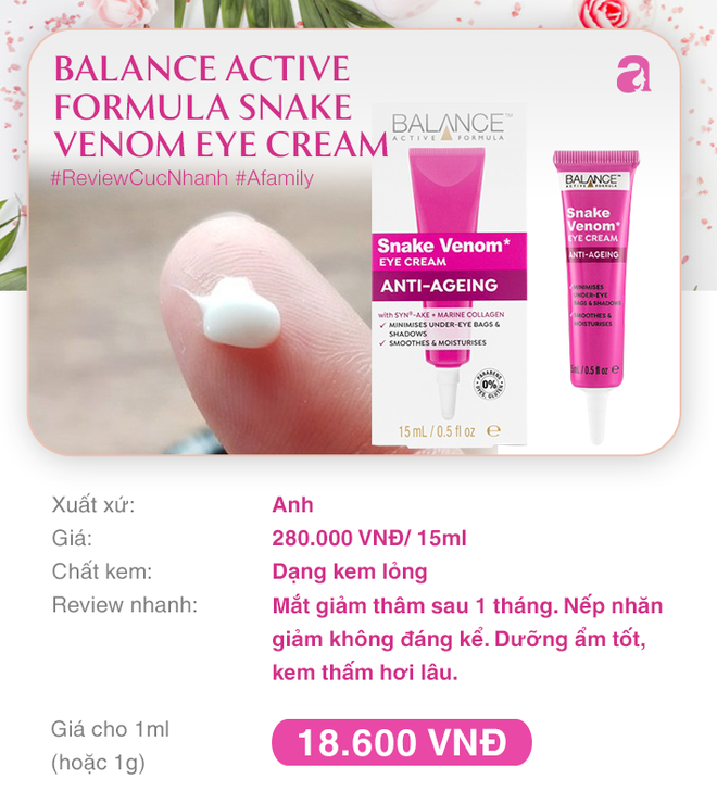 Review nhanh 10 lọ kem mắt: Gi&aacute; chỉ từ 150k nhưng bất ngờ nhất l&agrave; loại đắt chưa chắc tốt hơn loại rẻ - Ảnh 8.