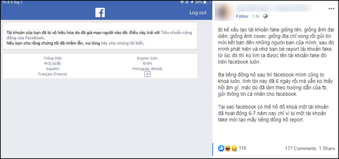 Vấn nạn Facebook chính chủ bị tài khoản nhái report ngược: Kẻ gian nhởn nhơ, nạn nhân bất lực không biết kêu ai - Ảnh 3.