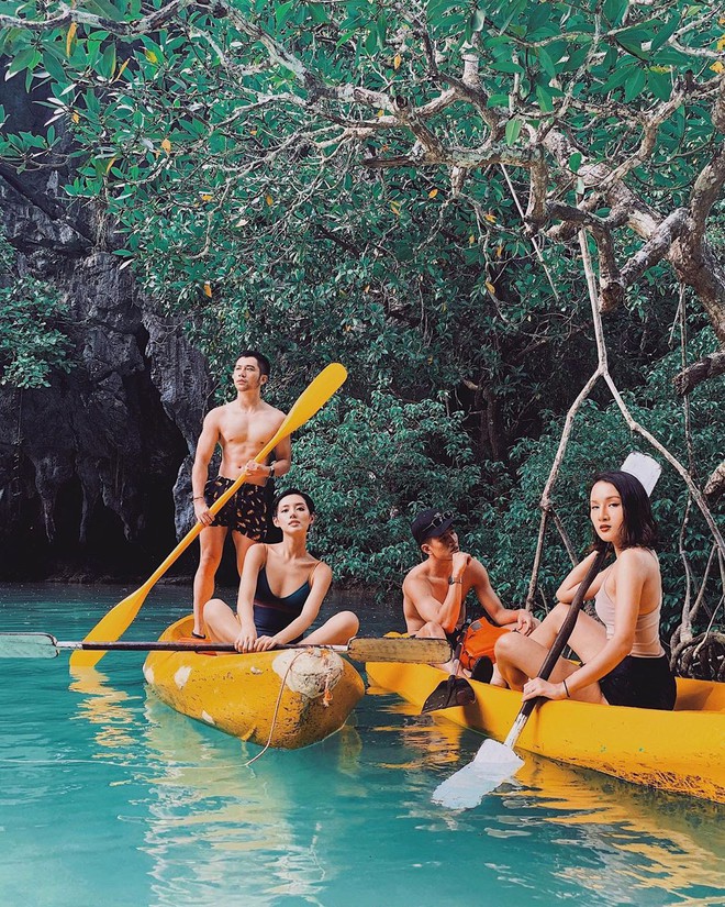 Đã đến hòn đảo đẹp nhất Philippines là phải chơi “tới bến” trò này như hội bạn thân vợ chồng Giang Ơi, Dino Vũ, Khánh Linh The Face - Ảnh 12.