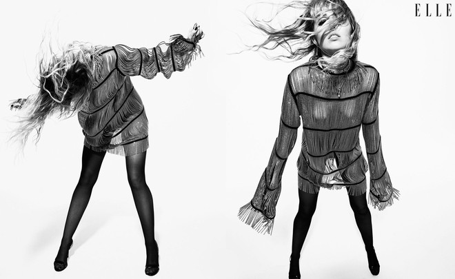 Loạt ảnh tr&ecirc;n tạp ch&iacute; Elle của Miley Cyrus g&acirc;y b&atilde;o mạnh: Thần th&aacute;i đỉnh miễn b&agrave;n cũng kh&ocirc;ng h&uacute;t mắt bằng body cực phẩm - Ảnh 7.
