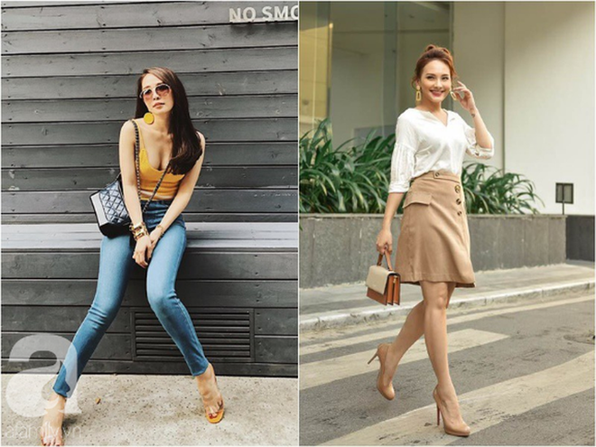 V&oacute;c d&aacute;ng v&agrave; chiều cao ngang nhau nhưng Bảo Thanh lại thua t&igrave;nh địch ở khoản ăn mặc sexy gợi cảm - Ảnh 11.