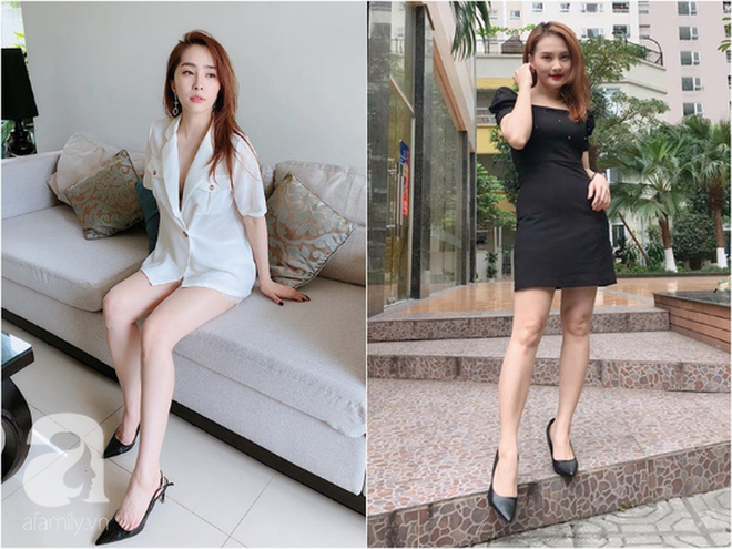 V&oacute;c d&aacute;ng v&agrave; chiều cao ngang nhau nhưng Bảo Thanh lại thua t&igrave;nh địch ở khoản ăn mặc sexy gợi cảm - Ảnh 9.