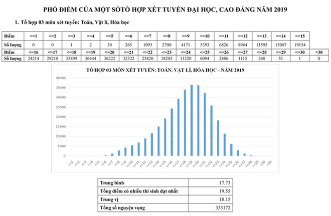 Bộ giáo dục công bố phổ điểm thi THPT Quốc gia 2019: Môn nào nhiều điểm 0, điểm 10 nhất? - Ảnh 10.