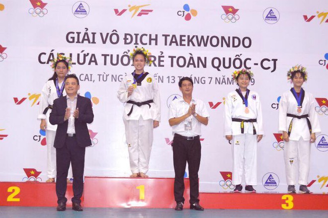 Đoàn Taekwondo TP.HCM giành số lượng HCV khó tin ở giải các lứa trẻ toàn quốc - Ảnh 1.