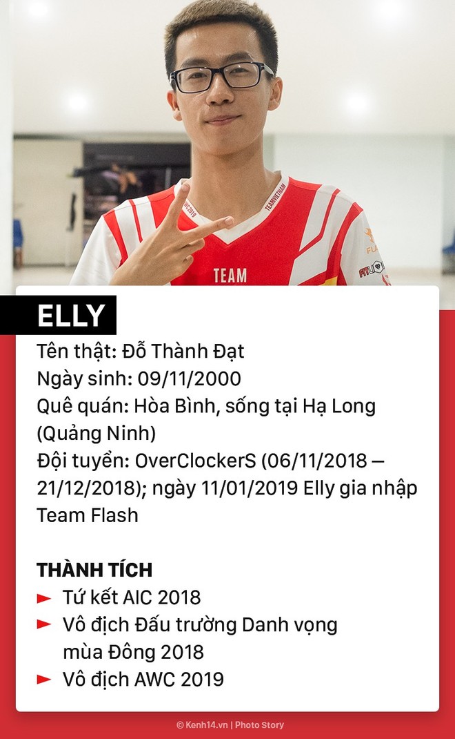 Chân dung tuyển thủ Team Flash: Nhà đương kim vô địch AWC 2019, những người hùng của nền esports Việt - Ảnh 6.