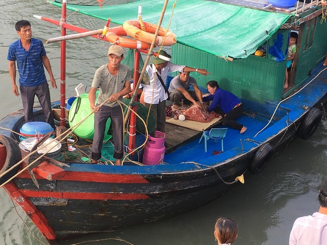 Tìm thấy thi thể bé trai 4 tuổi trượt chân rơi từ thuyền xuống biển ở Hạ Long - Ảnh 1.