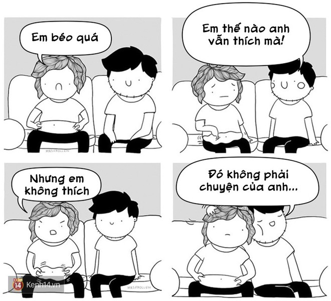 Bộ tranh: T&igrave;nh y&ecirc;u d&iacute;nh v&ocirc; l&agrave; to&agrave;n rắc rối nhưng lắm l&uacute;c lại dễ thương lạ l&ugrave;ng - Ảnh 13.
