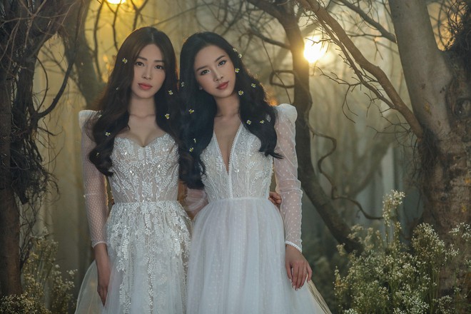 Top 3 Hoa hậu Việt Nam diện váy cưới đọ sắc nhưng khuôn ngực căng đầy ở tuổi 19 của Tiểu Vy nổi bật hơn cả - Ảnh 12.