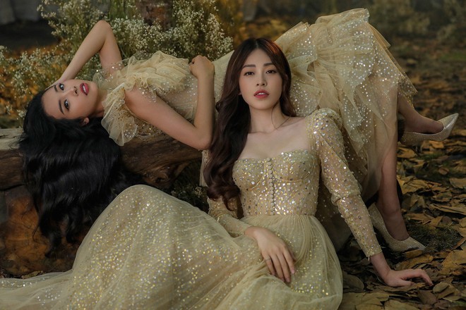 Top 3 Hoa hậu Việt Nam diện váy cưới đọ sắc nhưng khuôn ngực căng đầy ở tuổi 19 của Tiểu Vy nổi bật hơn cả - Ảnh 13.