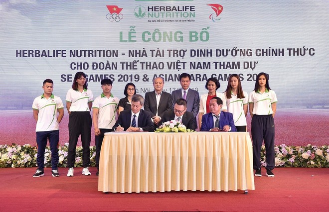 Đoàn Thể thao Việt Nam có nhà tài trợ dinh dưỡng tham dự SEA Games 30 và ASEAN Para Games - Ảnh 1.